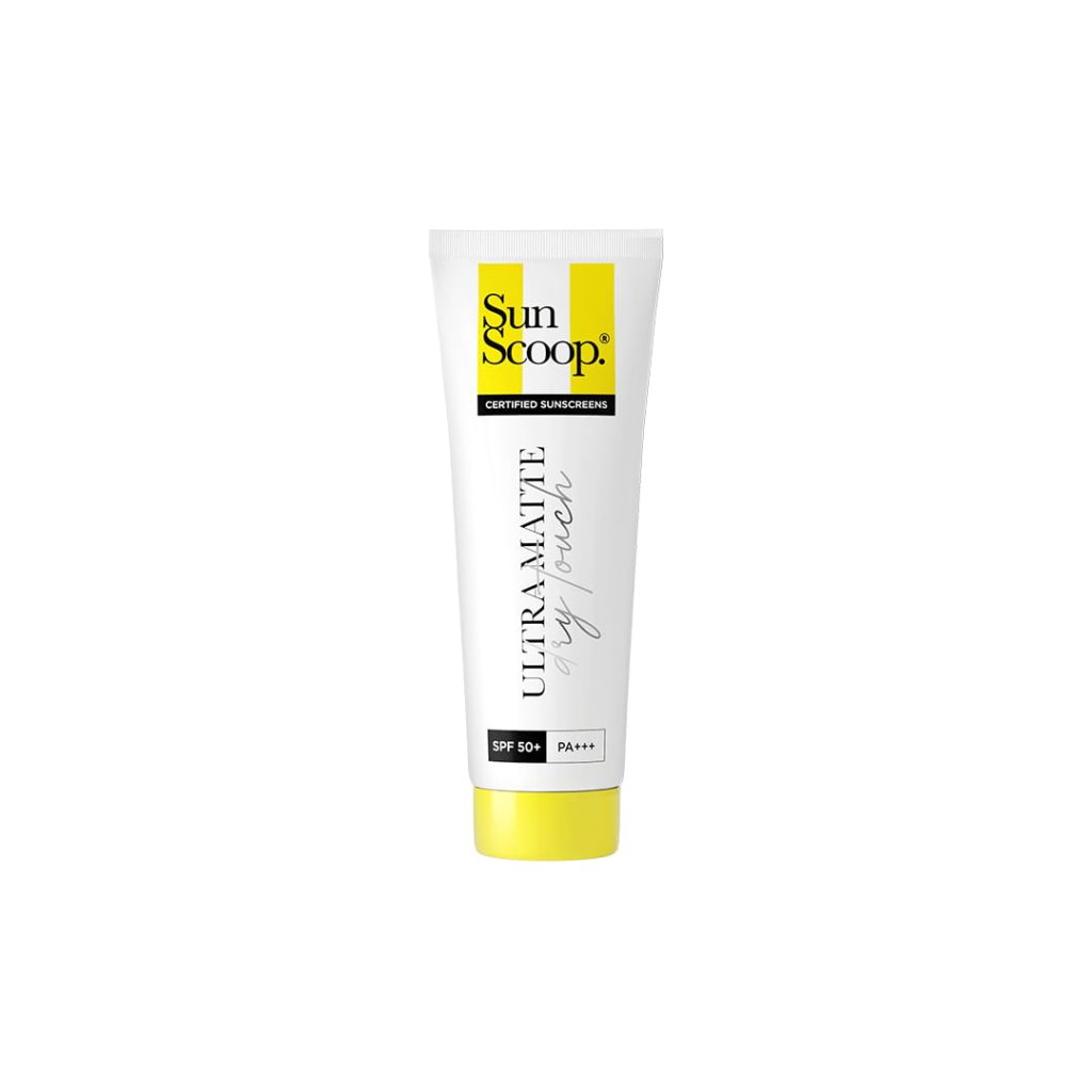 Sunscoop Hydrating Sunscreen | SPF 50+, PA++++ | Mineral Oil & Petroleum Free | Hydrating | Non-Comedogenic | No white cast | 6gm